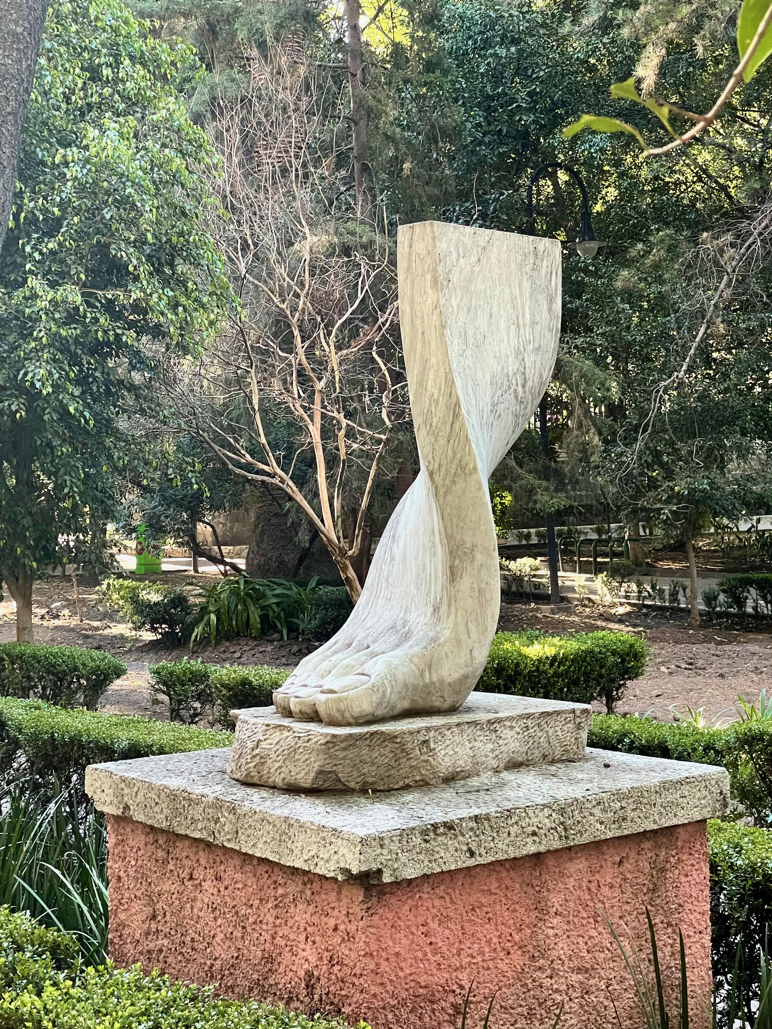 Lincoln Park Foot Sculpture Polanco