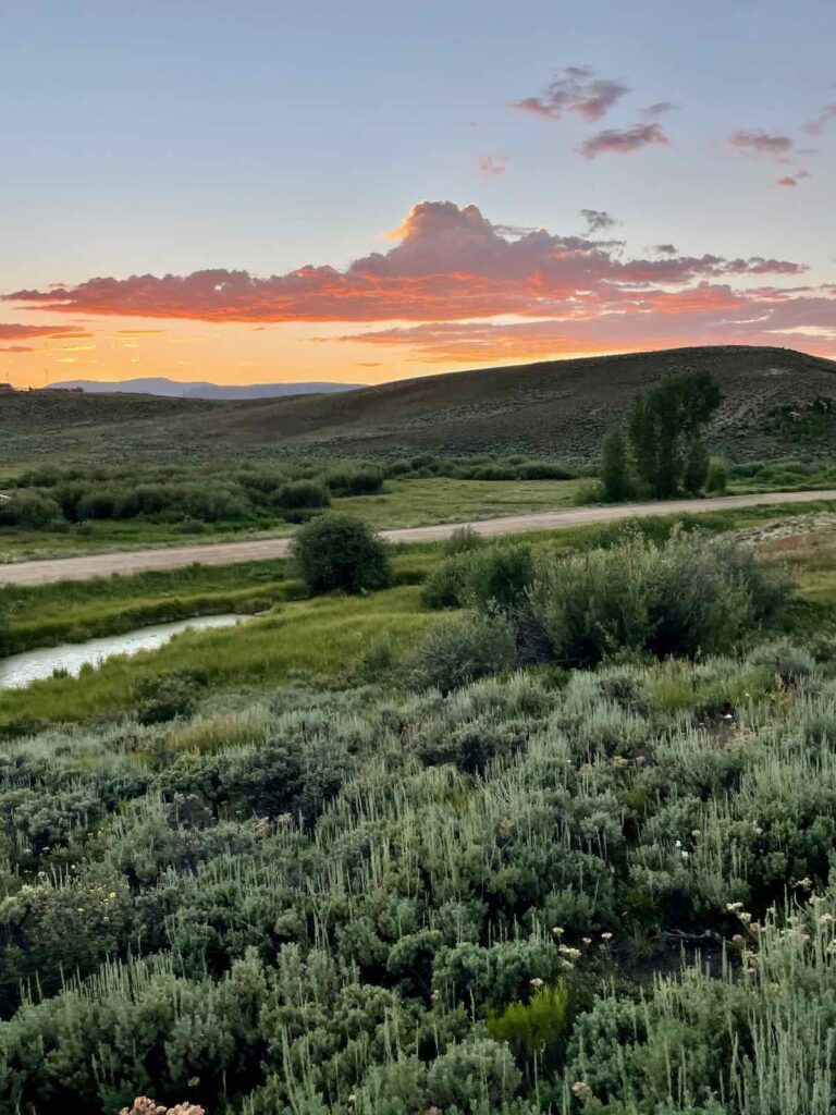 Summer Sunset on Frasier to Granby Trail