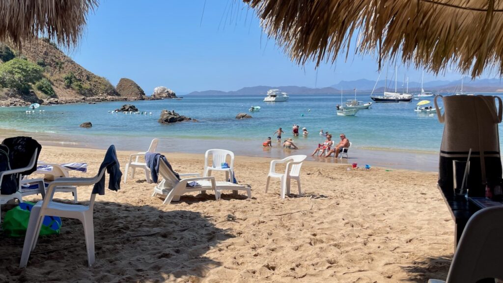 Playa Verdadero seen from Paraiso Escondido