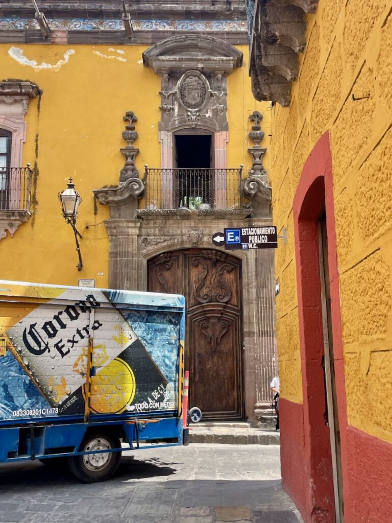 Corona at Correo and Corregida, San Miguel de Allende