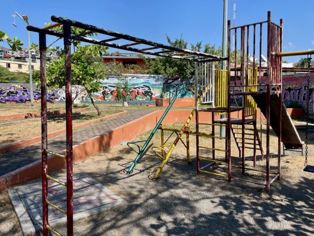 Playground at Skate / BMX Park Zihuatanejo