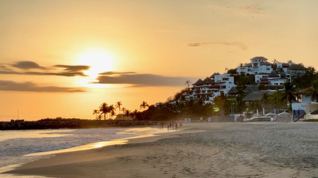 Sunset Near Marina Ixtapa