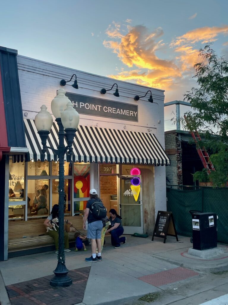 High Point Creamery Tennyson Street Denver