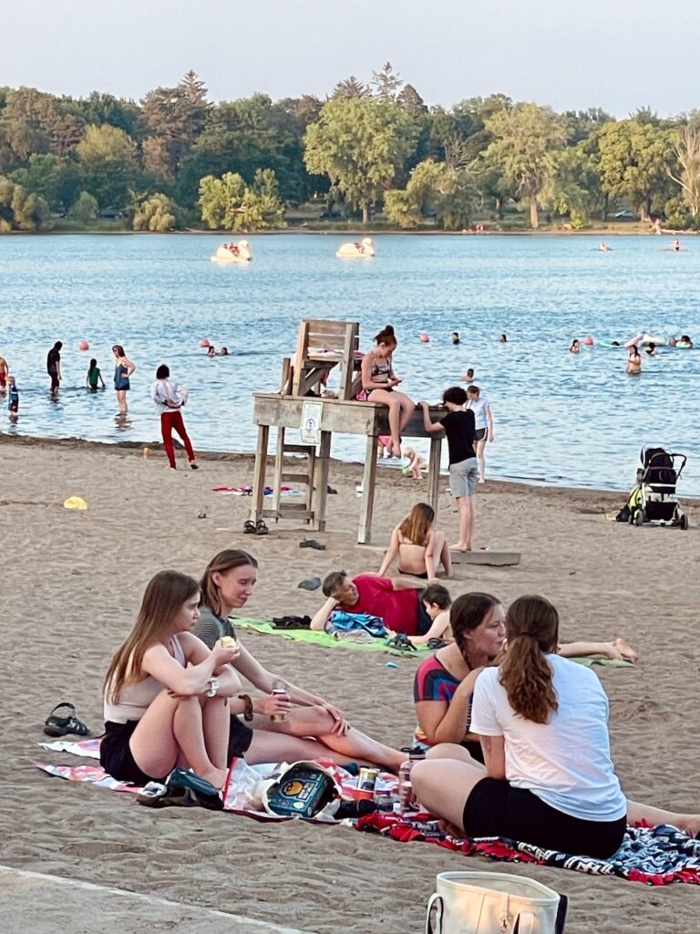 Lake Nokomis Beach Minneapolis