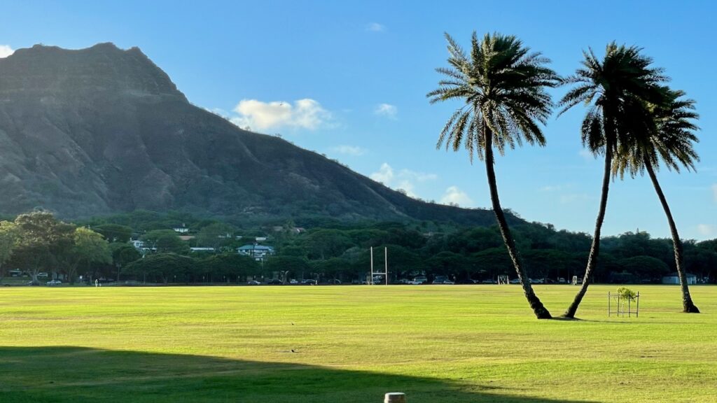 Morning at Kapi'olani Park