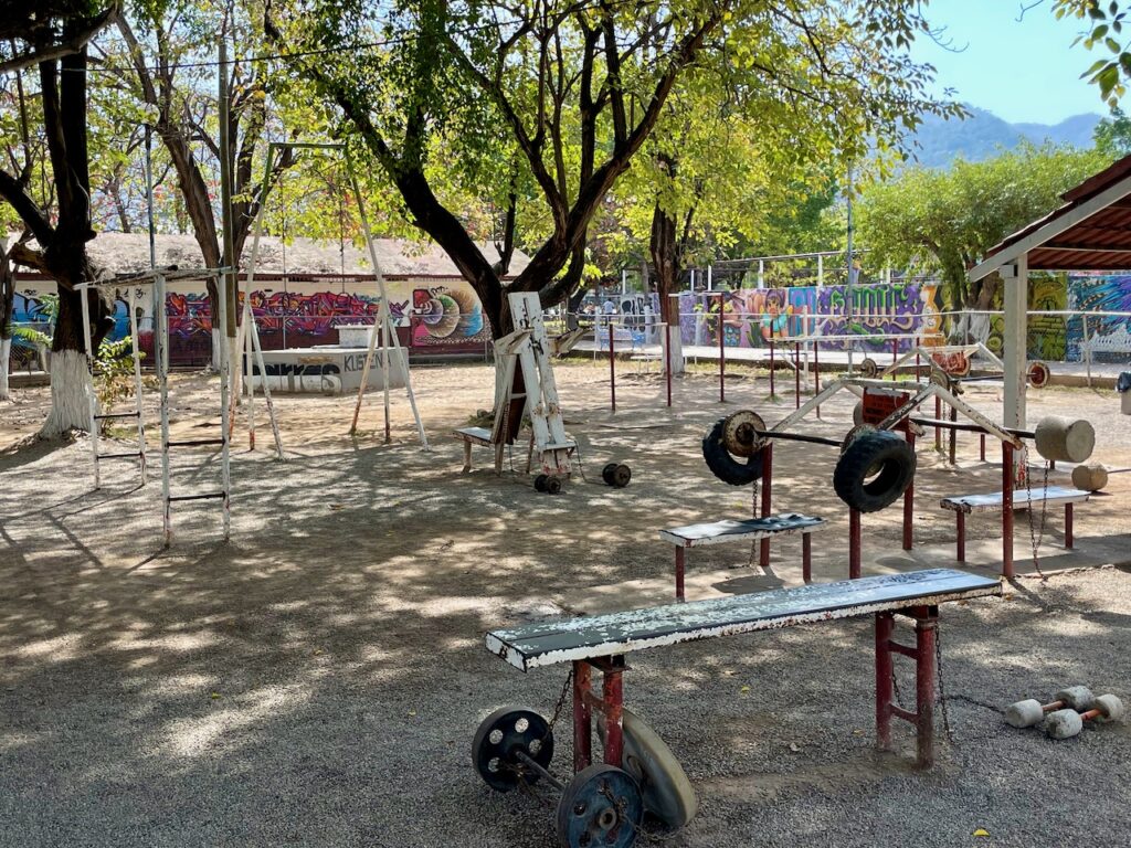 Outdoor Gym at Puerto Vallarta Municipal Park