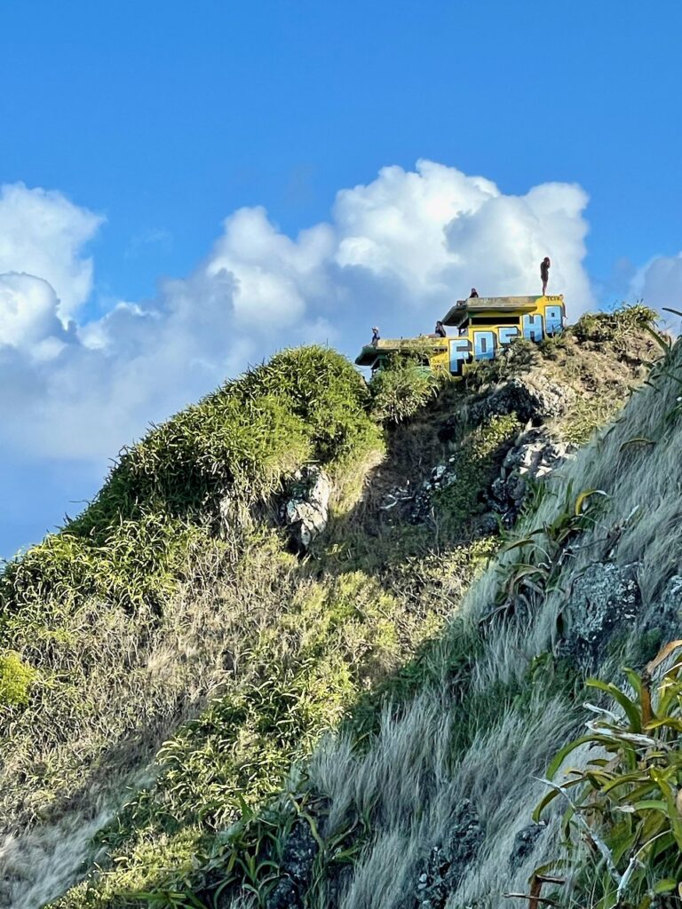 Pillbox Hike Path Looking Up Kailua