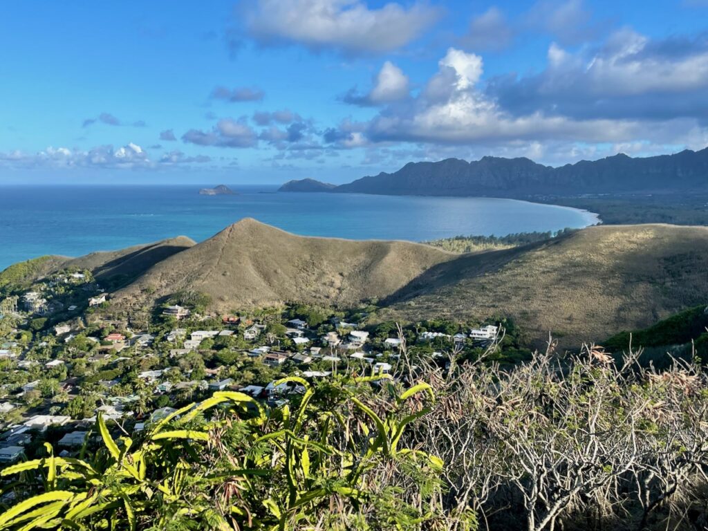 Pillbox Hike South View Kailua