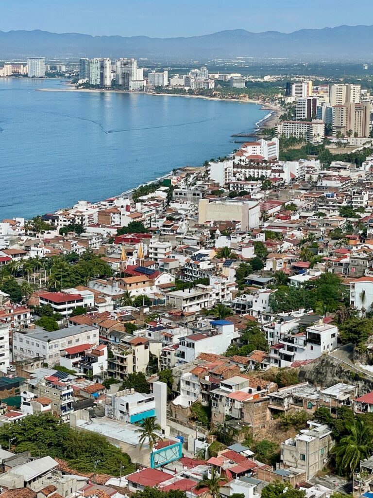 Puerto Vallarta Looking North From Mirador El Cerro