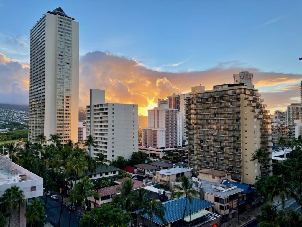 Waikiki City Sunrise