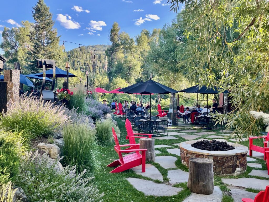 E3 Chophouse Patio Steamboat Springs