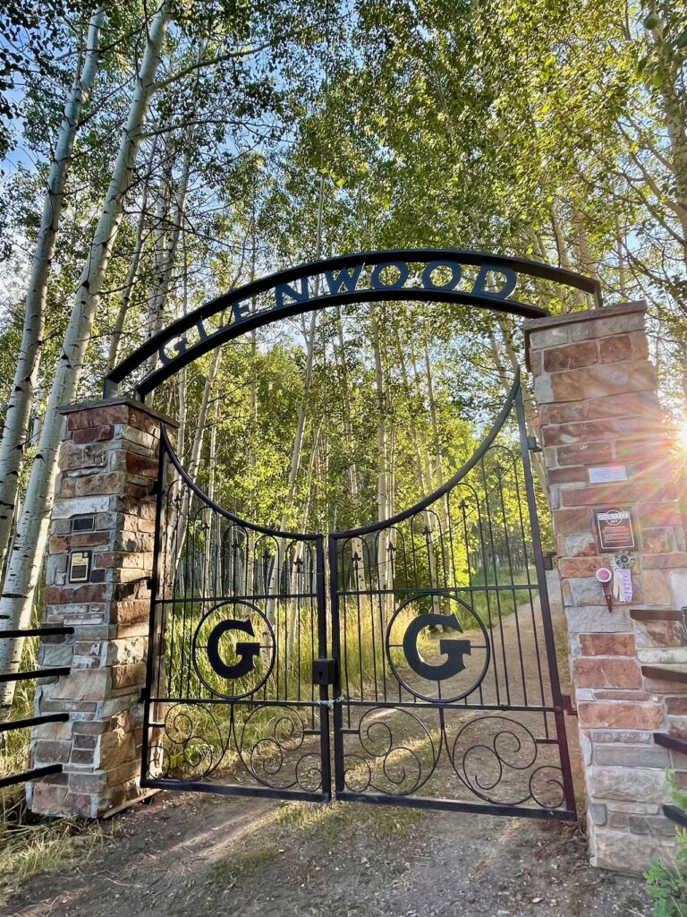 Glenwood Cemetery Park City Summer