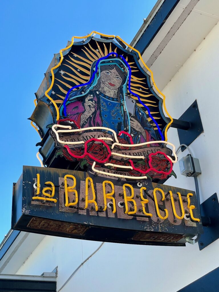 La Barbecue Sign Austin