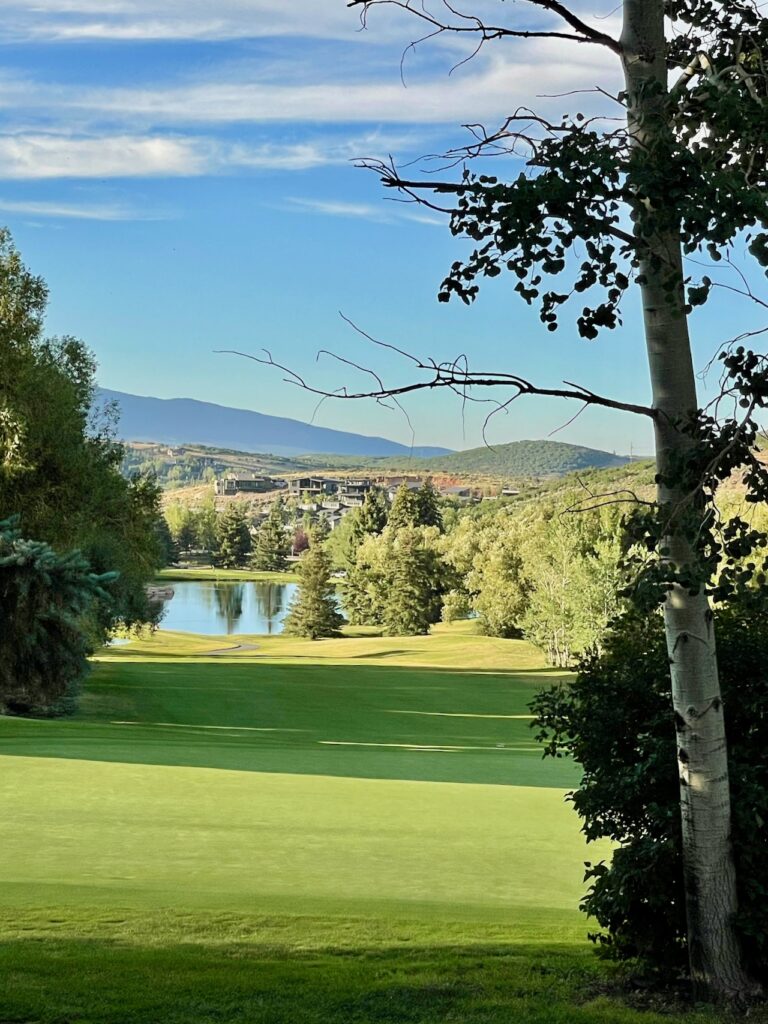 Park City Golf Course in Summer