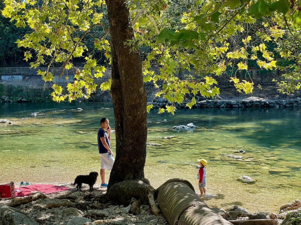 Picnic on Barton Creek Austin