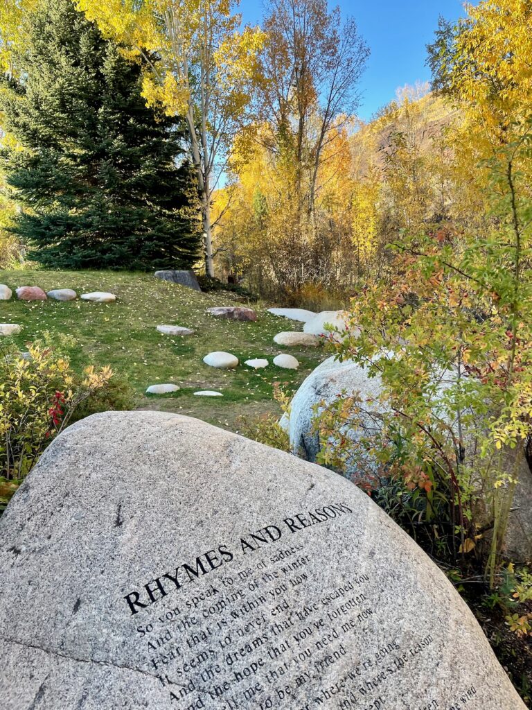 Rhymes and Reasons John Denver Sanctuary Aspen Colorado