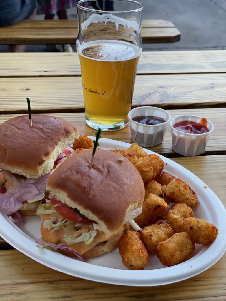 Sliders at Mother Road Brewing Company Flagstaff