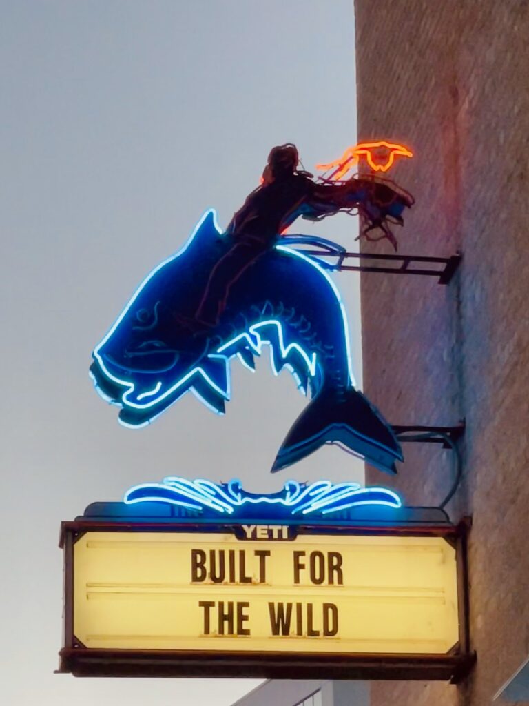 YETI Sign Austin