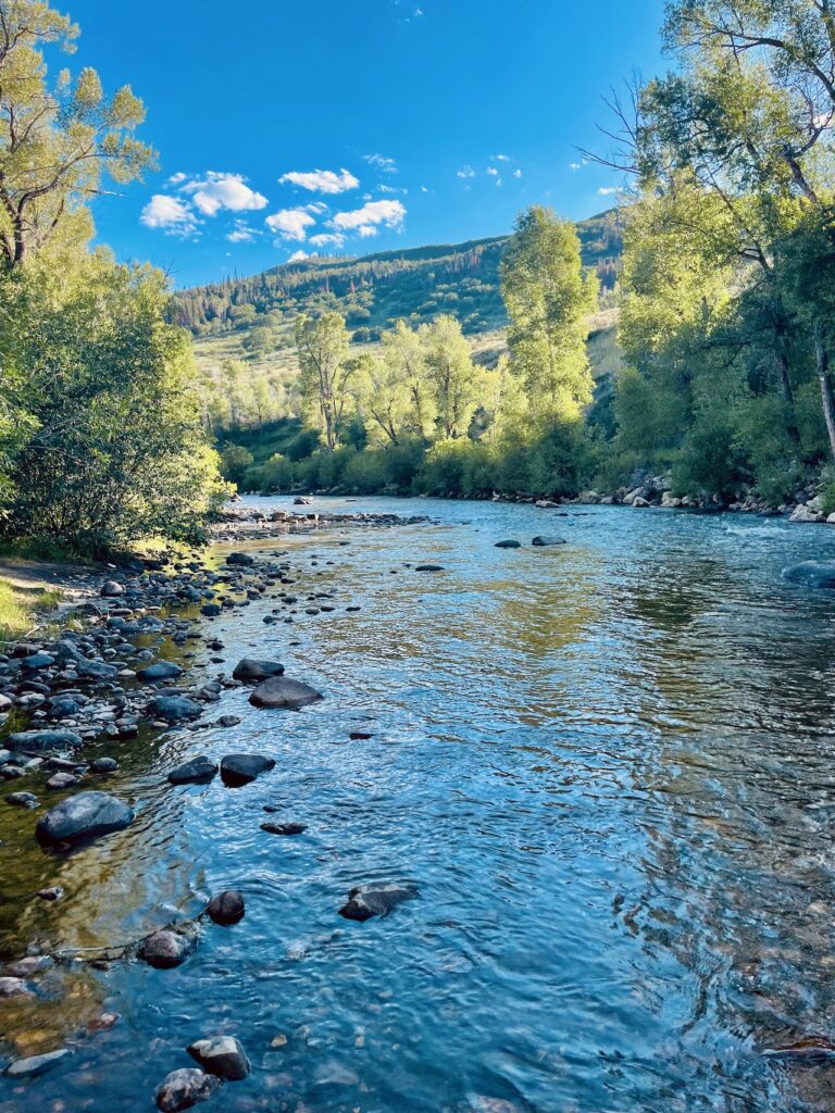 Yampa River Summer Steamboat Springs