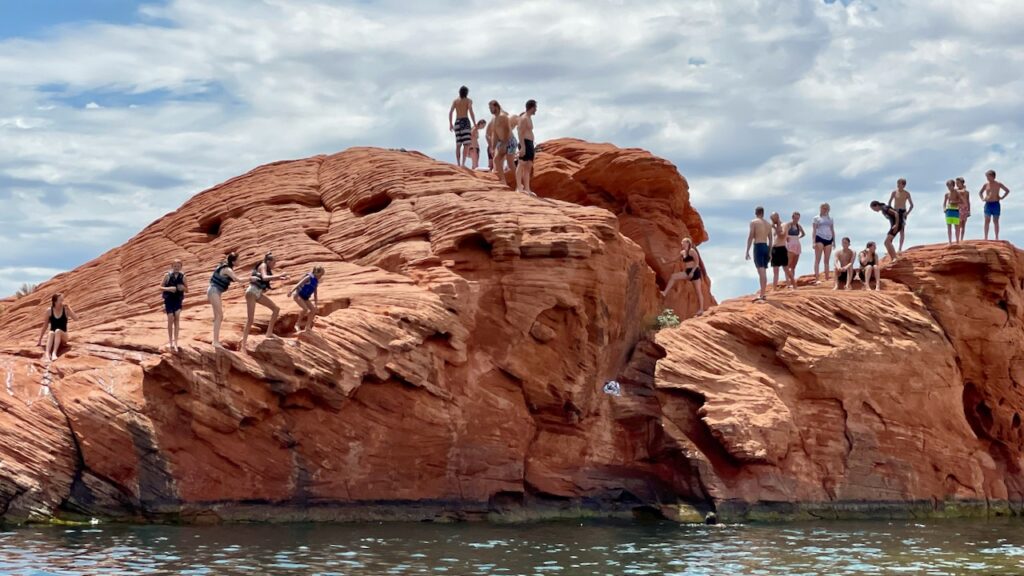 Cliff Jumpers Sand Hollow State Park