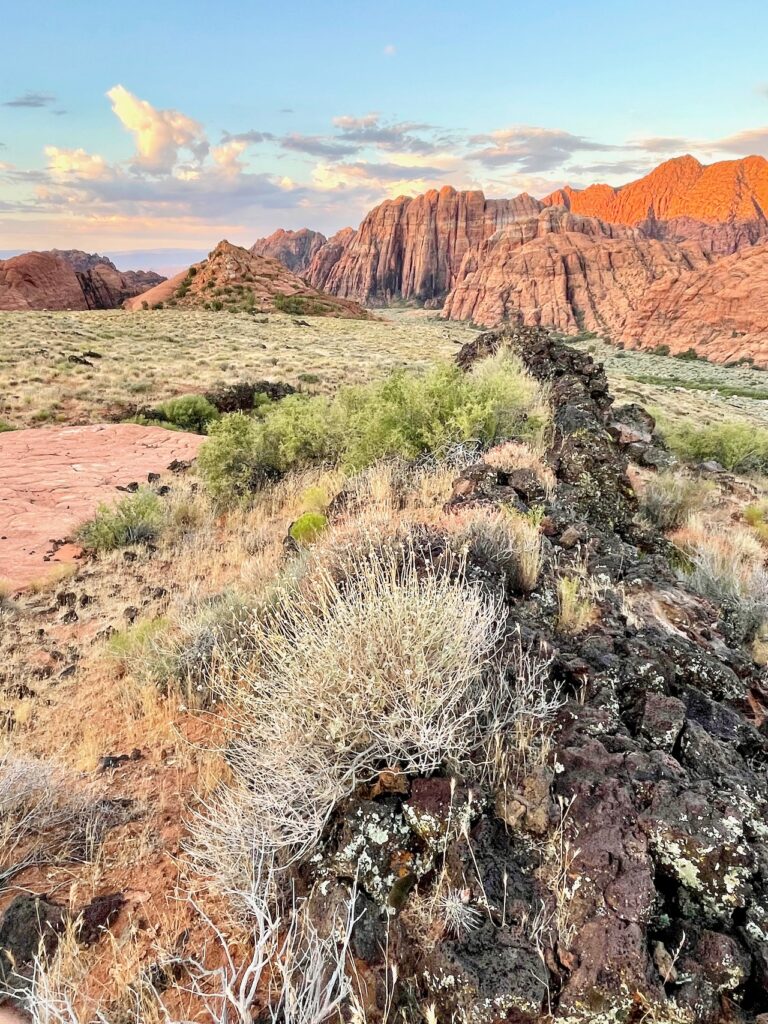 Lava Flow Snow Canyon Utah