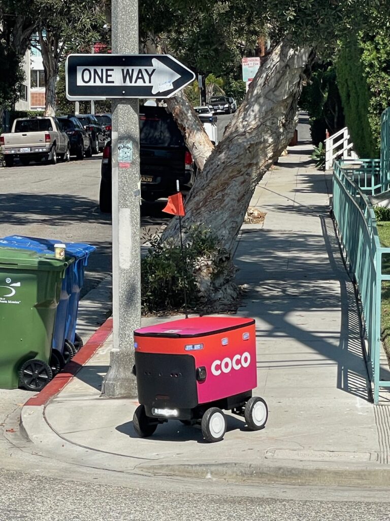 Coco delivery wagon Santa Monica