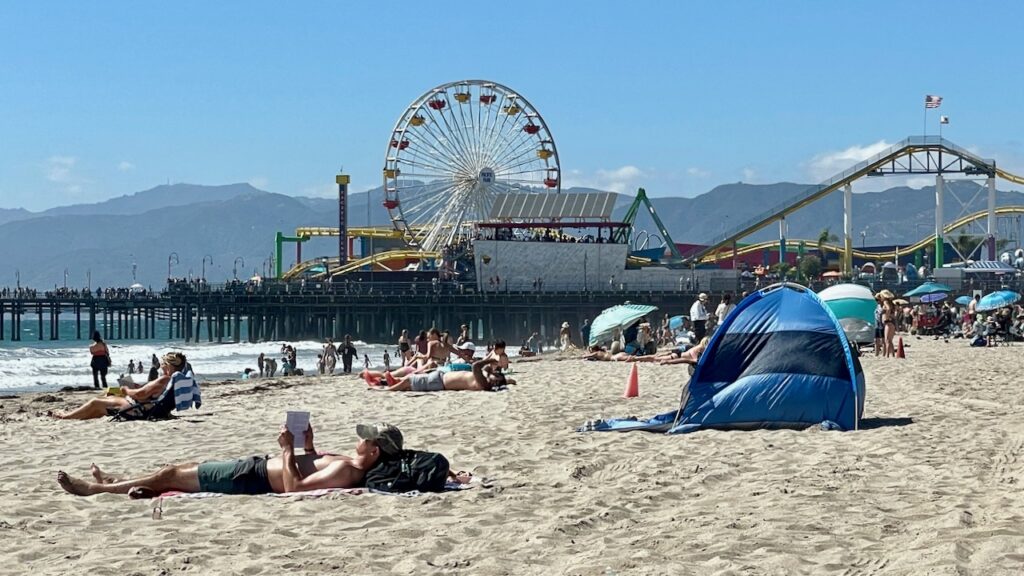 Santa Monica beach