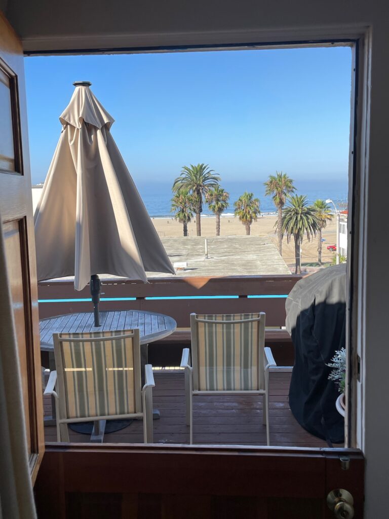 View from Airbnb Santa Monica