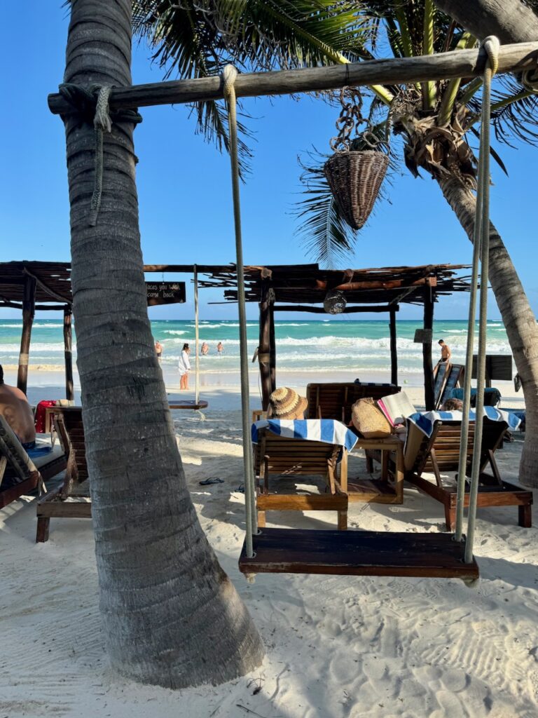 Afternoon vibe at Dune Tulum