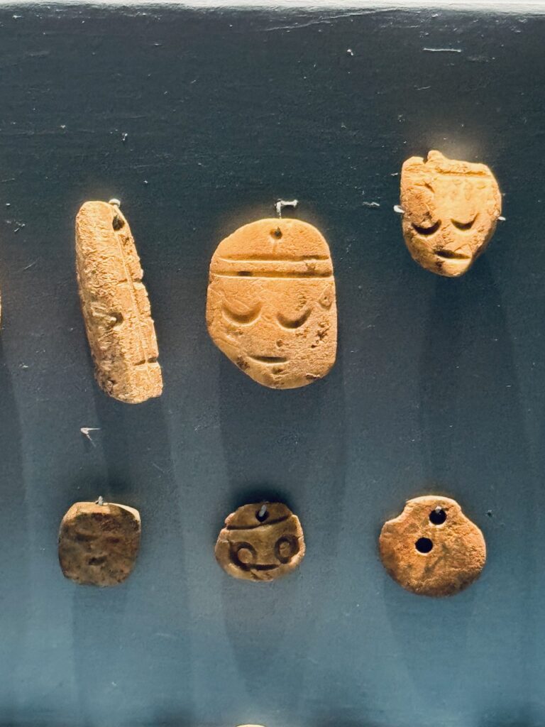 Early emojis museum at Monte Albán