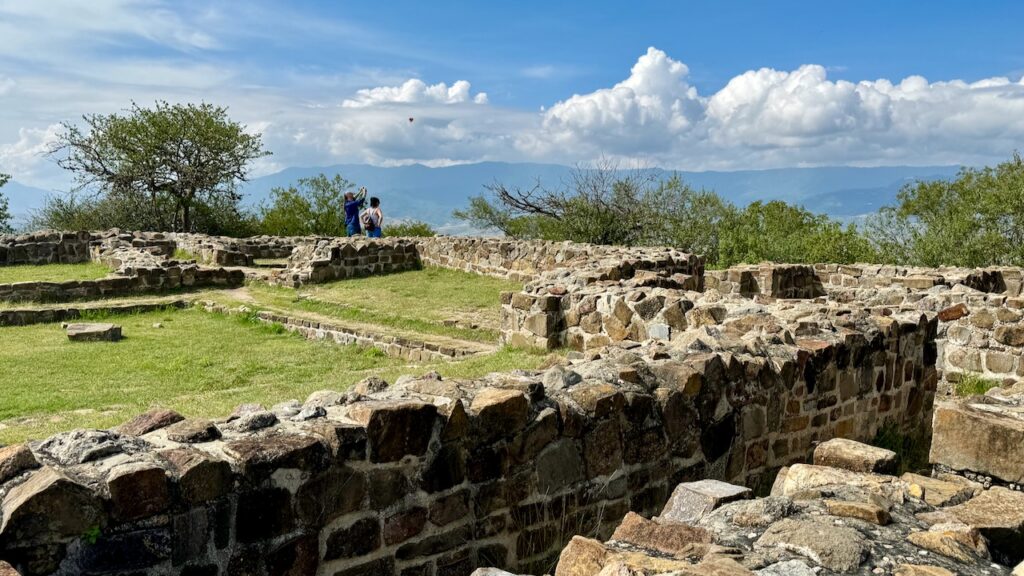 Residence ruins Monte Albán