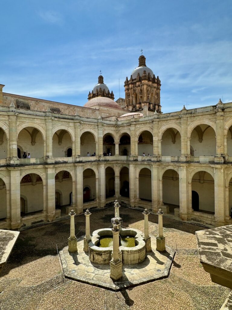 Santo Domingo Courtyard, Oaxaca City