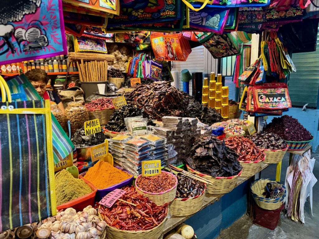 Spices in Mercado Benito Juarez